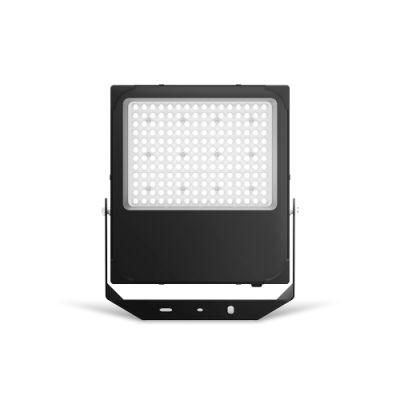 Custom Aluminum 100W Solar Power White Color Outdoor Flood Light