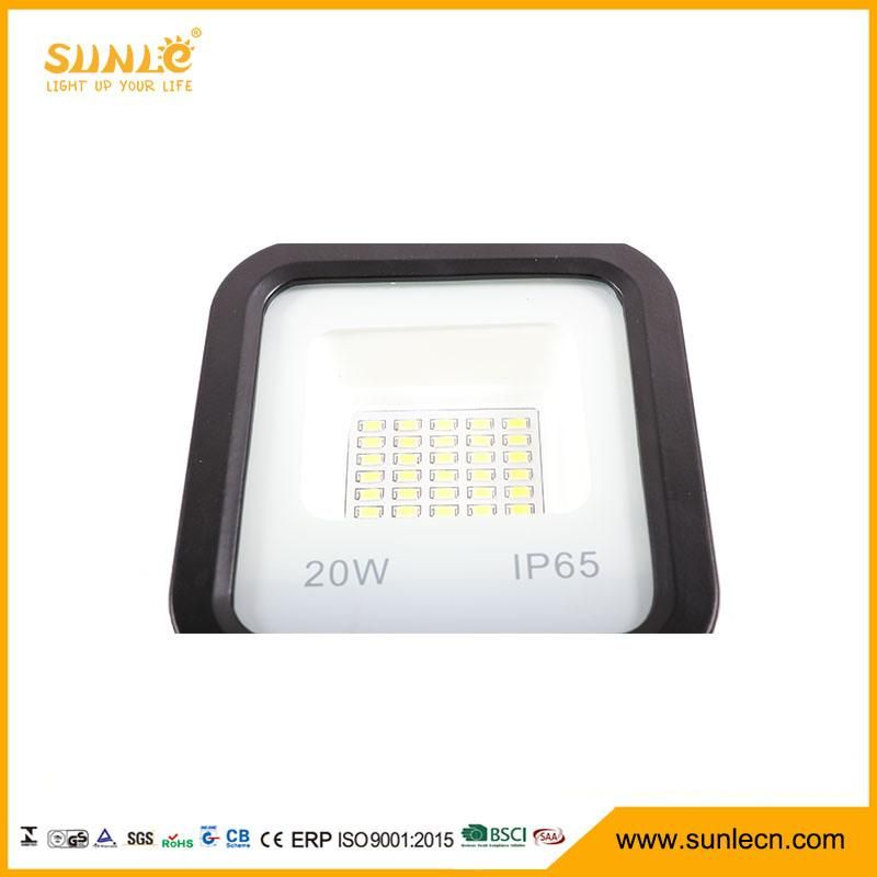 50W Black Housing Aluminum Waterproof LED Flood Light for Square Stadium Sport Court