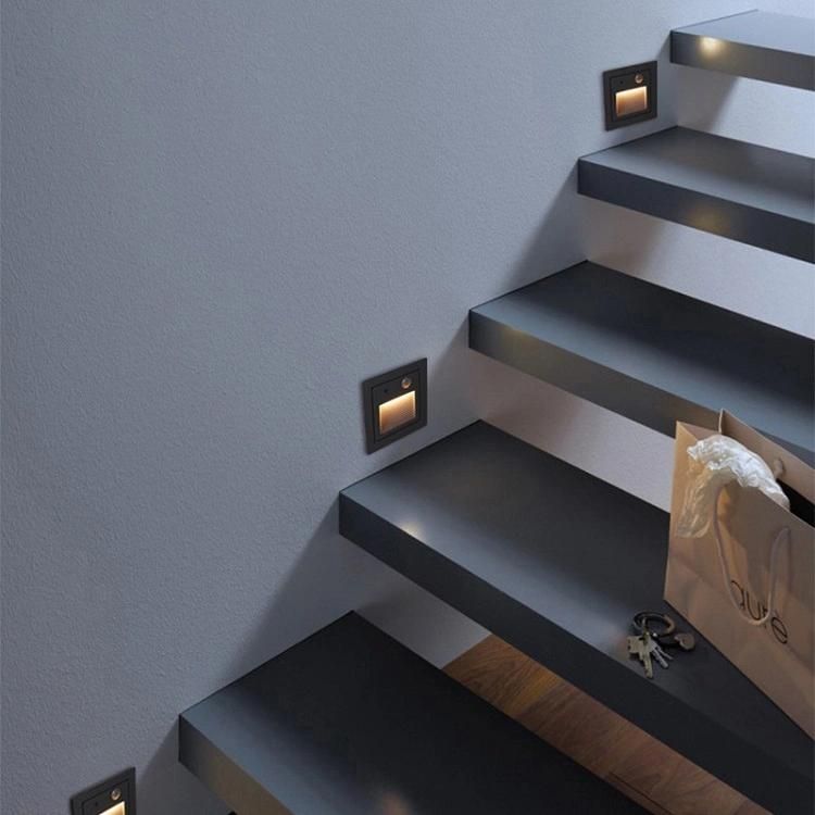 Motion Sensor LED Foot Lamp White Warm White Step Lamp