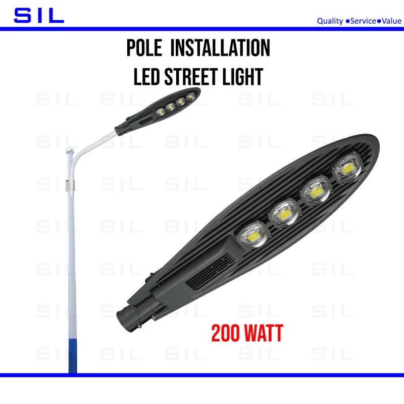 Classic Production High Quality IP65 200W LED Street Light Price LED Street Lamp