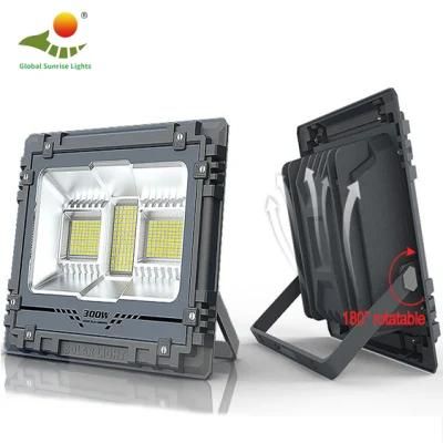 2022 Factory Selling Flashing Remote Control LED Solar Floodlight Environmental Protection