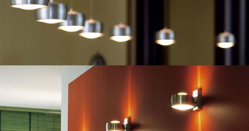 LED Indoor Luminaires Decorative Fixtures Volo Modern Pendant Sospeso Due Hanging Droplight Living Room Tre Bar Restaurant Chandelier Light