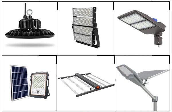 Aluminumhigh Lumen High Working Efficiency Illuminating Light IP65 Waterproof 100W 200W 300W LED Street Light