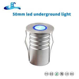 1W 3W Aluminum DC12-24V IP67 Waterproof Stair Spotlight Outdoor Deck Lamp LED Underground Light
