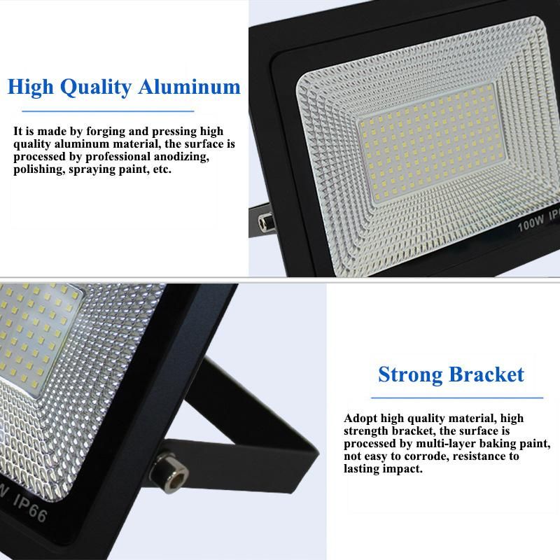 30W/50W/100W/150W/200W SMD Outdoor Floodlight LED Flood Light High Power Outdoor LED Reflector Light