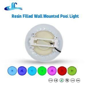 PC Resin Filled Wall Mounted LED Underwater Lamp