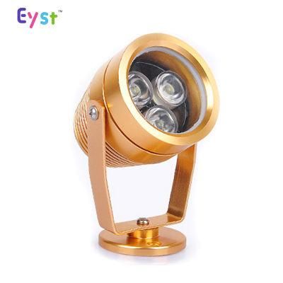 Gold LED Flood Light Aluminum LED IP65 Outdoor Lightings Spotlight High Quality Spot Light