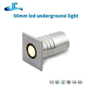 1W 3W IP65 Step Outdoor LED Garden Patio Landscape Decor Deck Inground Light with Ce RoHS