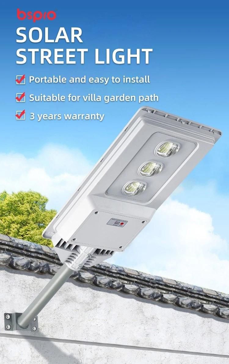 Bspro China Cheap Professional Outdoor Integrated Lighting All in One Wholesale Price Solar Street Light