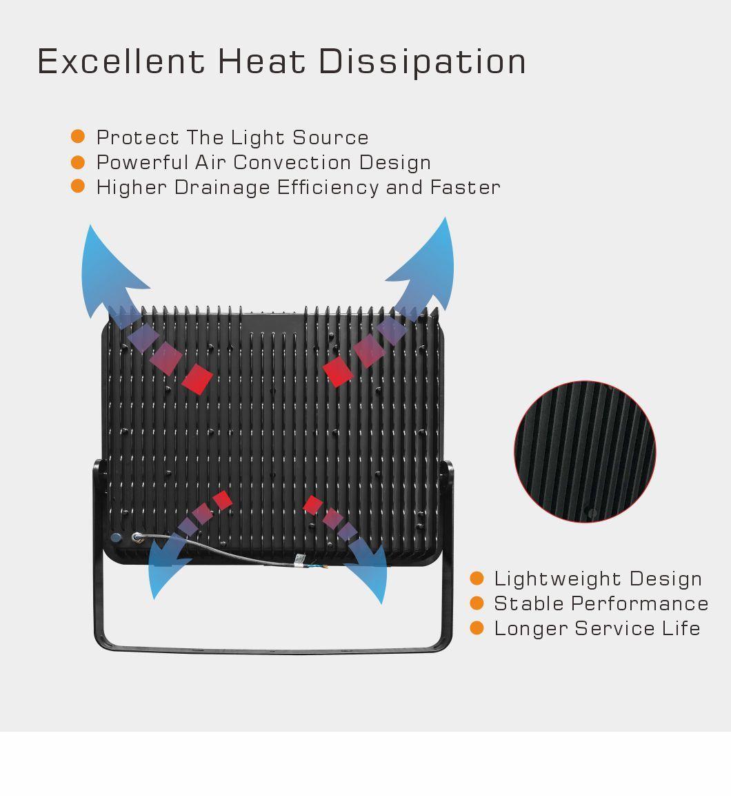 High Power 500W Floodlights LED Warterproof LED Floodlight for Farm Stadium Warehouse