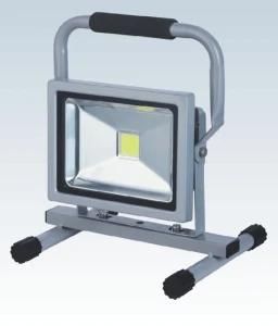 GS, CE, Eco-Friendly Portable IP65 30W LED Floodlight for Outdoor Lighting with Cable and Plug.