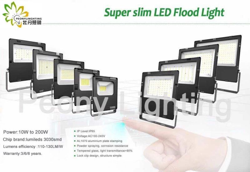 2019 Newest 120lm/W LED Floodlight with 120 Degree Beam Angle 10W Floodlight