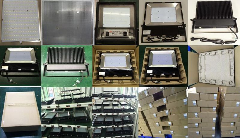 10W/20W/30W/50W/100W/150W/200W Floodlight 130lm/W SMD Slim LED Flood Light 200W