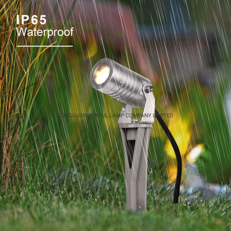 Outdoor IP65 Waterproof 3W Aluminum LED Garden Spot Light DC24V