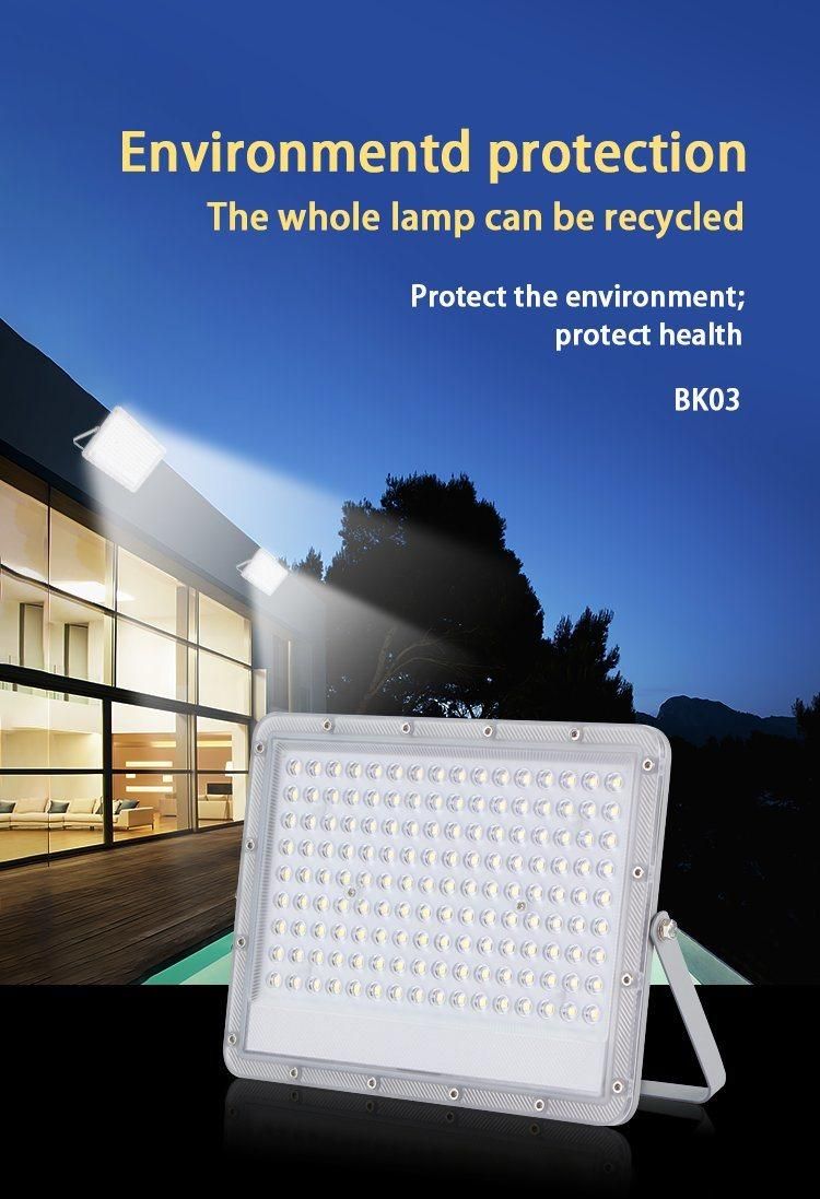 20000 Lumen Halogen AC Smart IP65 12V Garden Outdoor RGB 150W 200W 400W LED Floodlight Cold White Flood Light