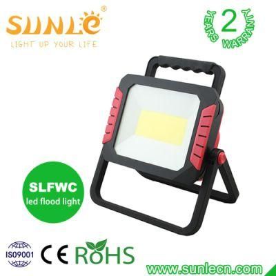 50W Small Portable LED Flood Light with Warning Flashing Camping Floodlight
