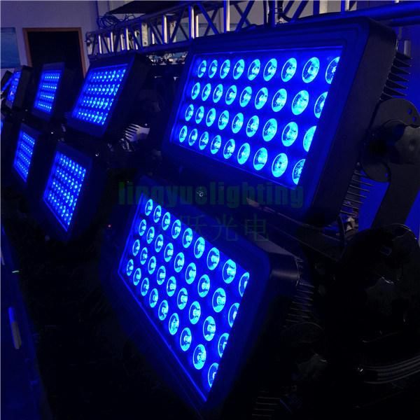 Outdoor 72X10W RGBW 4in1 City Color LED Wall Washer Light