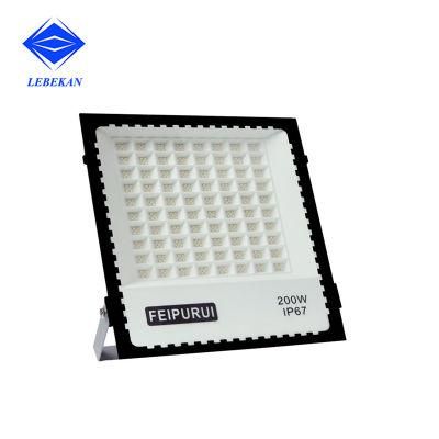 High Power LED Lights LED Lighting Project Waterproof IP65 200W SMD LED Flood Light for Outdoor Buildings and Square