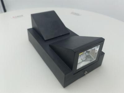High Luminous Outdoor Waterproof Die Casting Aluminium Nickel Bathroom LED Wall Light Fixtures