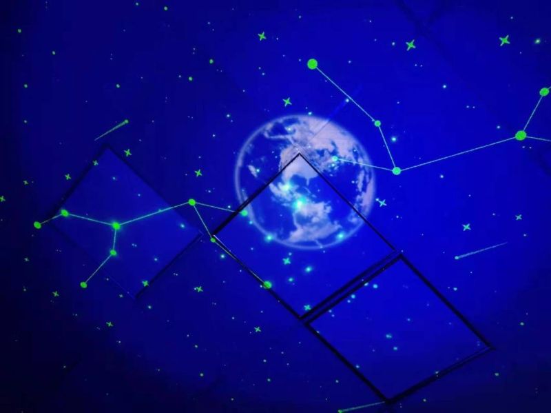 12 Constellations Atmosphere Projection Lamp Starry Zodiac Night LED Projector