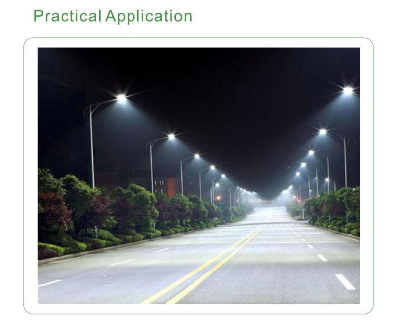 100W LED Street Light Fixtures with Streamline Design