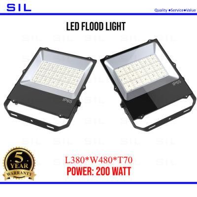 Hot Sales Wholesale High Brightness LED Stadium Flood Light Outdoor CE RoHS 200W Floodlight