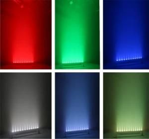 RGBW Pixel Bar 12PCS 4in110W DMX Stage LED Wall Washer Light