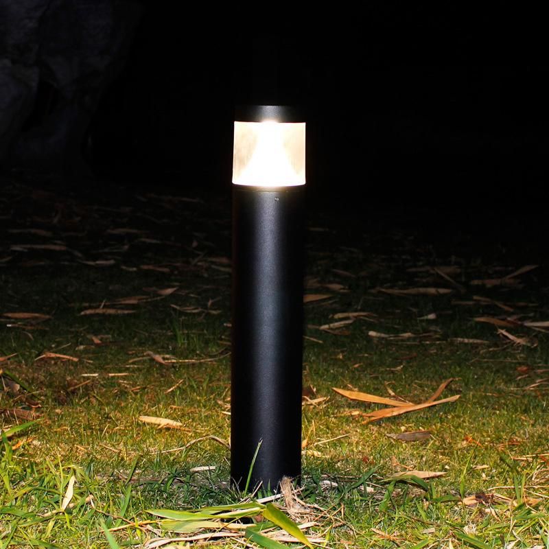 Customized 12W Outdoor IP65 High Quality Bollard LED Lawn Landscape Light Yard Garden Pathway Post Lamp