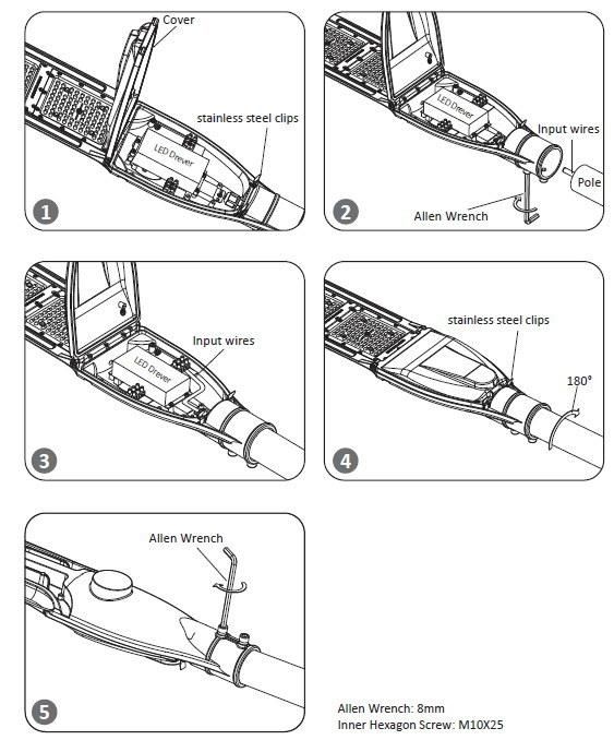 Die Cast LED Street Light IP66