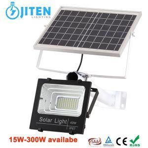 10W 25W 40W 60W 100W 200W 300W High Brightness Solar Flood Light Energy Saving Solar LED Light