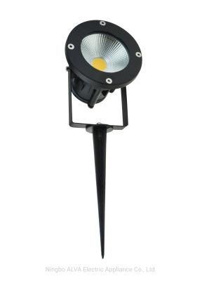 Outdoor Waterproof Adjustable Garden Light with Insert COB 10W