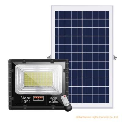 25W 100W 200W 300W LED Solar Flood Lights Indoor Solar Home System