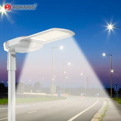 Romanso LED Street Light Dlc ETL Waterproof IP65 50W 90W 120W 160W 200 Watt Hot Selling Outdoor 5 Years Warranty LED Street Light