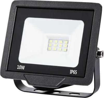 LED Floodlight Slim 10W SMD LED, AC180-260V, 50/60Hz. Outdoor Flood Lamp Waterproof. Cheapest LED Floodlight Spot Lamp