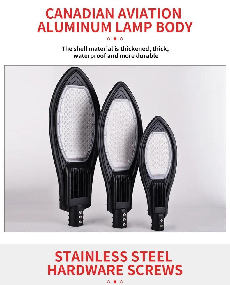 Aluminum Optical Smart LED Street Light 30W