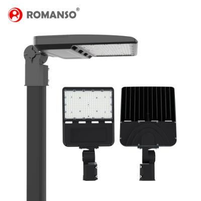 3000-6500K Warm White IP66 ETL Remote Sensor 300W 150lm/W LED Parking Lot Light and LED Tennis Court Shoebox Light