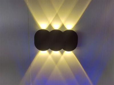Die Casting Aluminium Waterproof Outdoor Garden LED SMD Wall Night Light