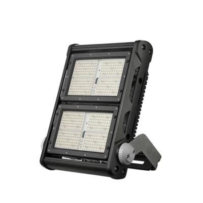 Ala High Brightness IP65 Outdoor Waterproof 900W Solar LED Flood Light Made by Molding High Quality Steel Plate