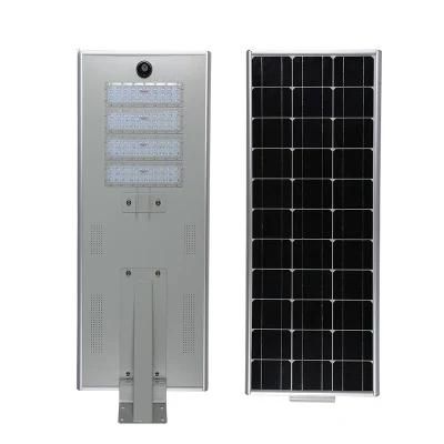 Ala 100W High Lumen Solar Street Lamp IP65 Waterproof Integrated Outdoor LED Solar Street Lights