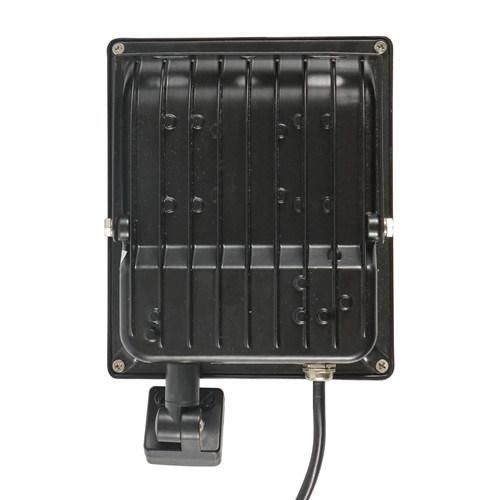 Warm White (3000K) Aluminum Waterproof LED Flood Light with Sensor 20W 100lm/W IP65