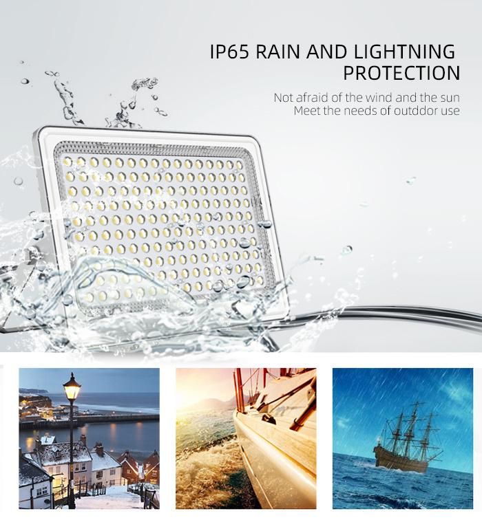 Outdoor IP65 200W Solar Powered LED Flood Light