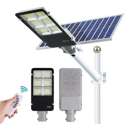 Ala New Model Design LED Solar Street Light Product Outdoor 200W 300W 600W Integrated Solar Panel Street Lamp