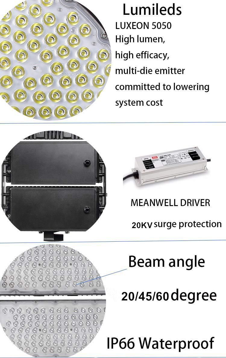 High Power IP65 Outdoor 960W High Mast LED Tower Lighting 1000W LED Flood Stadium Lighting