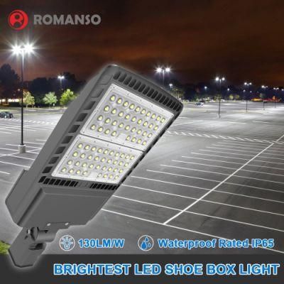 Outside LED Shoebox Area Light 100W 150W 200W 240W Commercial LED Parking Lot Lights LED Shoebox Outdoor Area Light