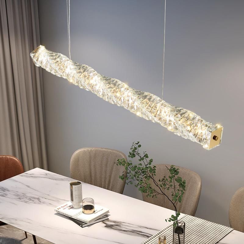2022 Creative Designer Restaurant Dining Table Bar Long Pendant Light Home Bedside Modern Crystal Chandeliers & Pendant Lights