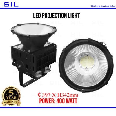 Hot Sale Super Bright RGBW DMX Controlled Light Mast SMD3030 Dimmable 400W LED Stadium Flood Light