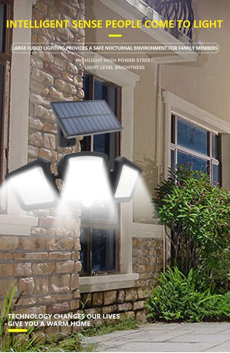 Solar Body Sensor Lamp Outdoor Integrated Garden Lamp Intelligent Rechargeable Wall Lamp Garage Lighting Wholesale