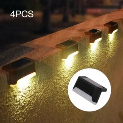 Solar Powered Fence Deck Lights Wall Step Stairs LED Outdoor Garden Lamp Global Sunrise Lights