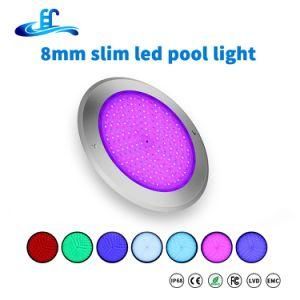 IP68 316ss 12V Ultra Thin Swimming Pool Light with CREE Chip