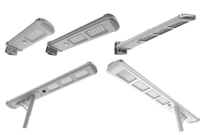 Outdoor Light All in One Integrated 50W LED Solar Street Lamp